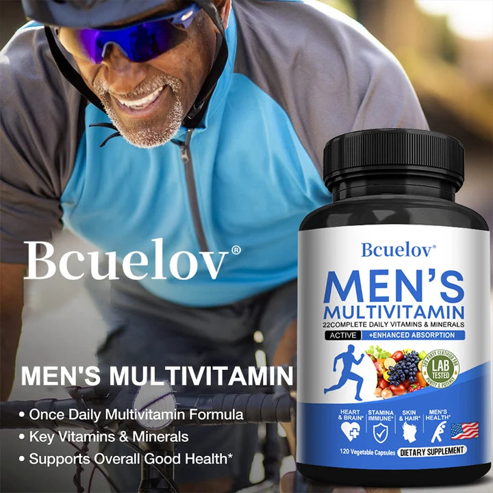 Men’s Daily Multivitamin – Energy, Focus &amp; Wellness