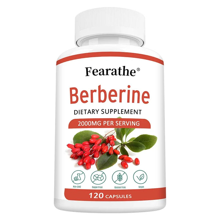 Berberine HCl 2000mg Capsules – Metabolic &amp; Wellness Support