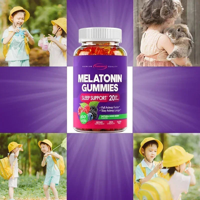 Melatonin Gummies – Sleep, Relaxation &amp; Wellness Support