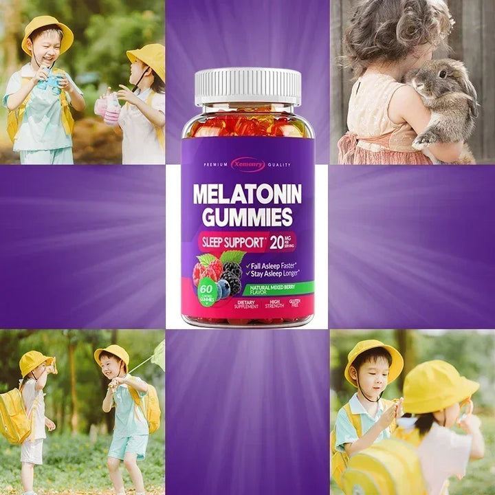 Melatonin Gummies – Sleep, Relaxation &amp; Wellness Support