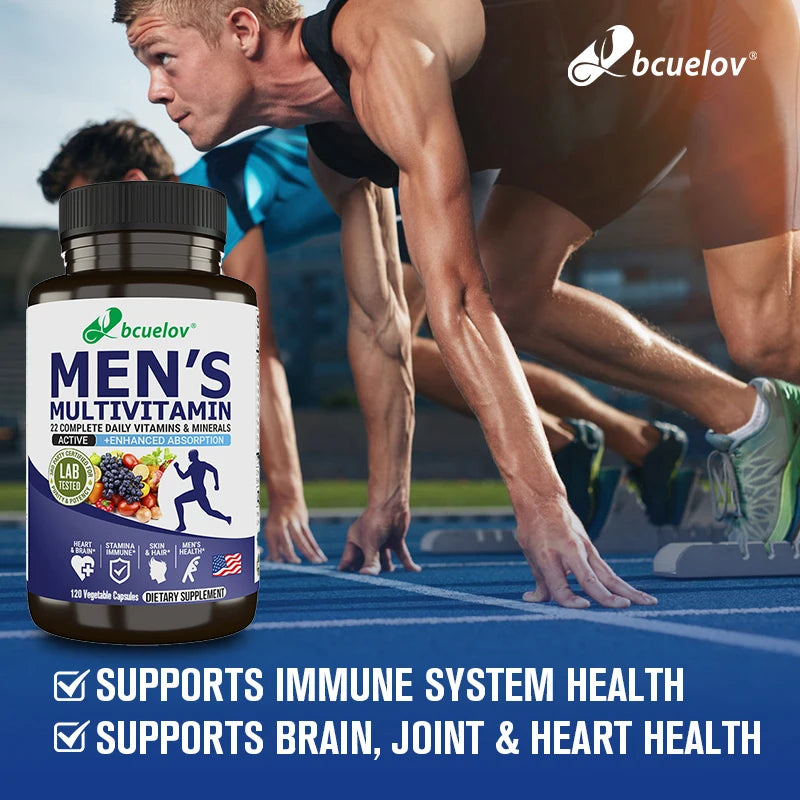 Men’s Multivitamin &amp; Mineral Capsules – Daily Wellness