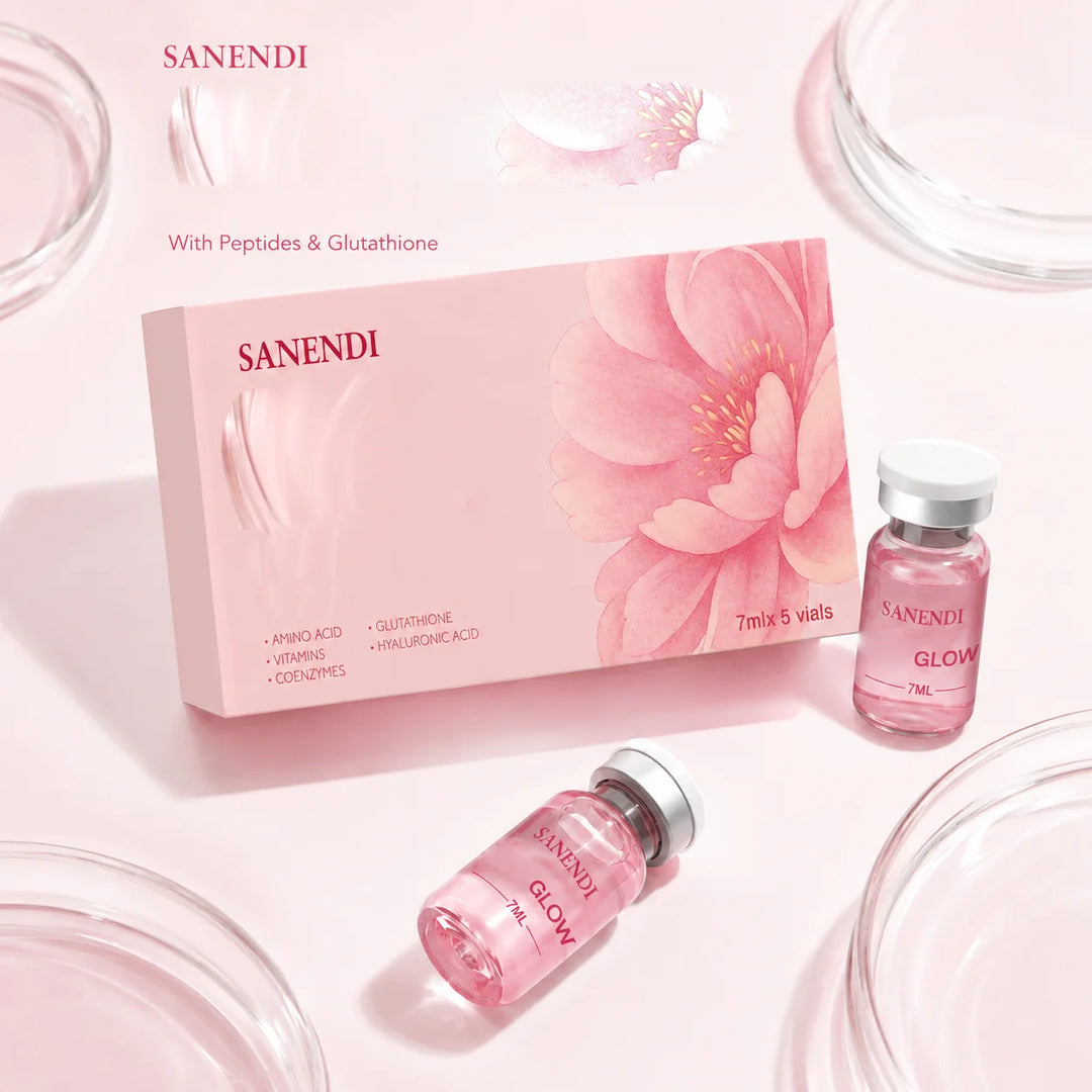 SANENDI Glow Cocktail Ampoule Serum – 5 Vials