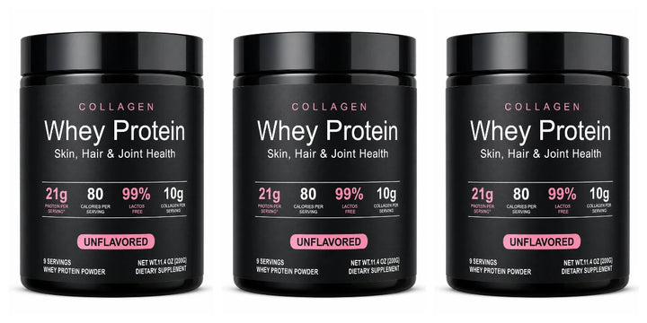 Collagen Whey Protein Powder – Unflavored 200g