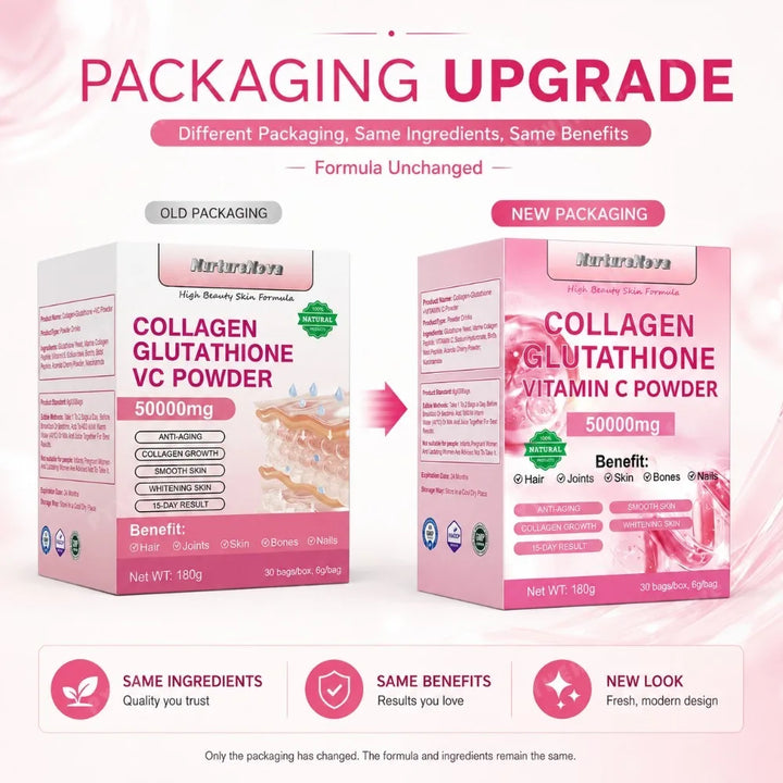 Marine Collagen Peptides Powder – Glutathione &amp; Vitamin C