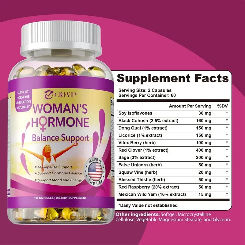 Women’s Hormone Balance Supplement – PMS &amp; Wellness Support