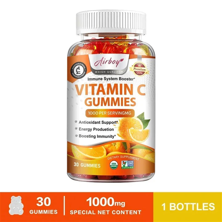 Vitamin C Gummies – Immune, Skin &amp; Antioxidant Support