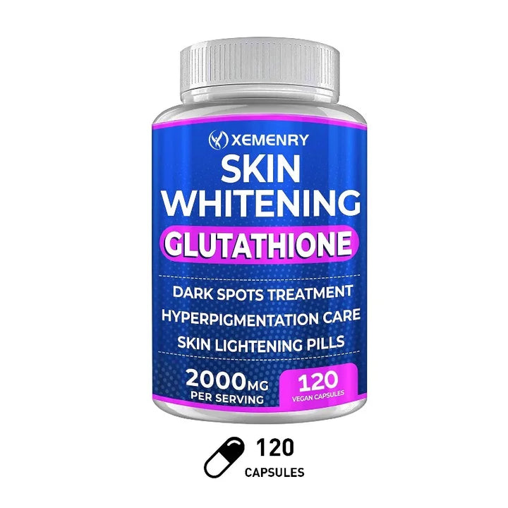 Glutathione Skin Support Capsules – 120 Count