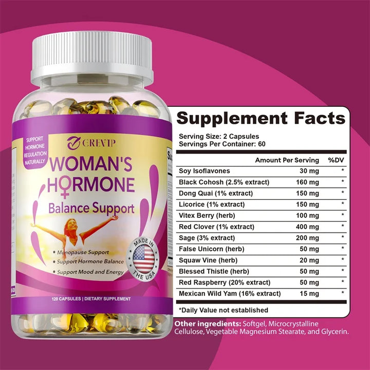Women’s Hormone Balance Supplement – PMS &amp; Wellness Support
