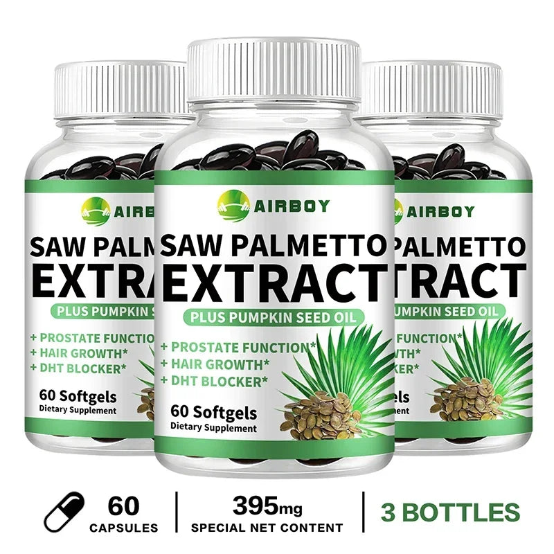 Saw Palmetto Supplement – Prostate &amp; Hair Support