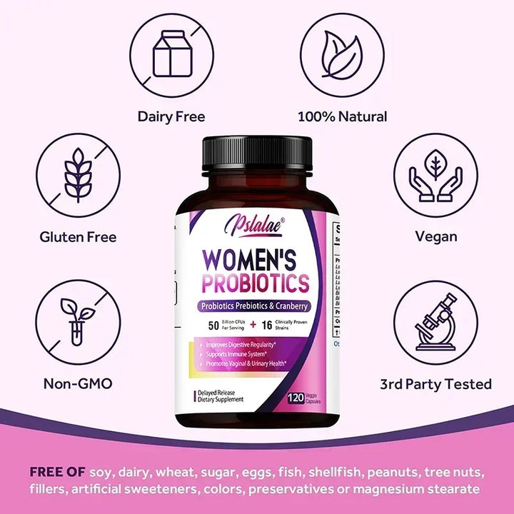 Women’s Probiotic – Digestive &amp; Flora Balance Support