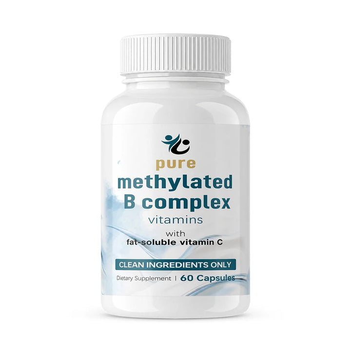 Methylated B-Complex – 11-in-1 with Methylfolate &amp; B12, 120 Capsules