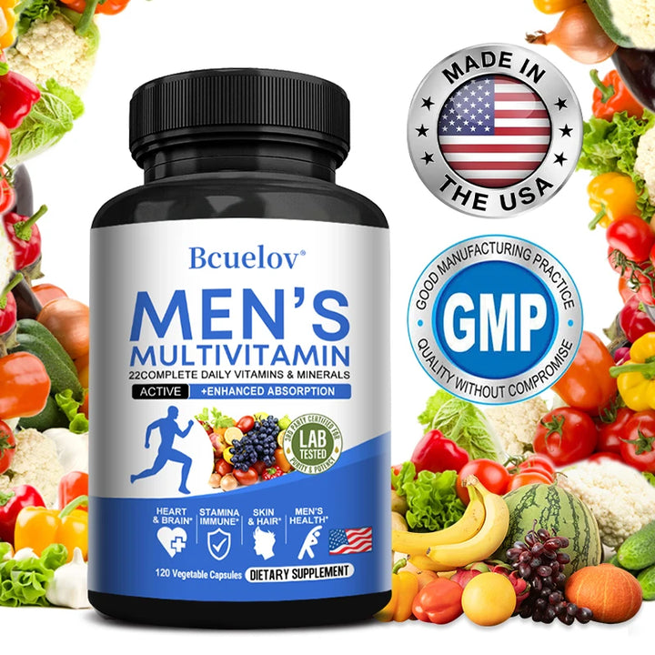 Men’s Daily Multivitamin – Energy, Focus &amp; Wellness