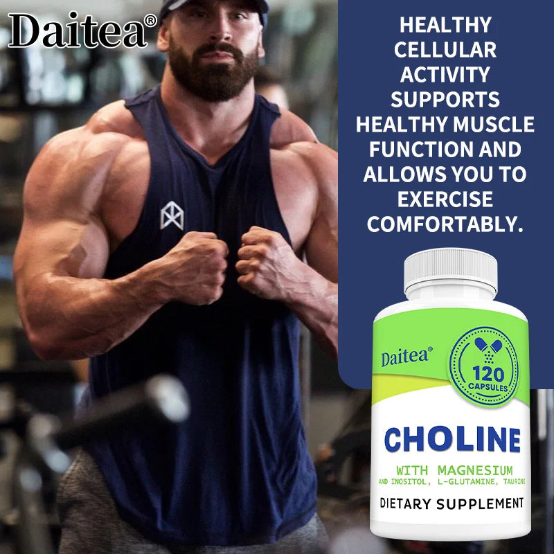 Choline Capsules – Brain, Memory, Liver &amp; Metabolism Support