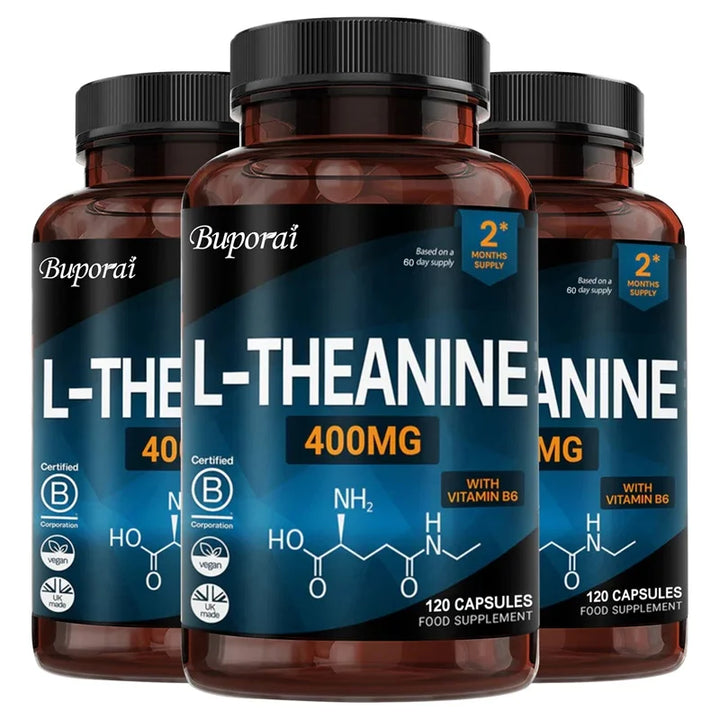L-Theanine 400mg – Relaxation &amp; Sleep Support