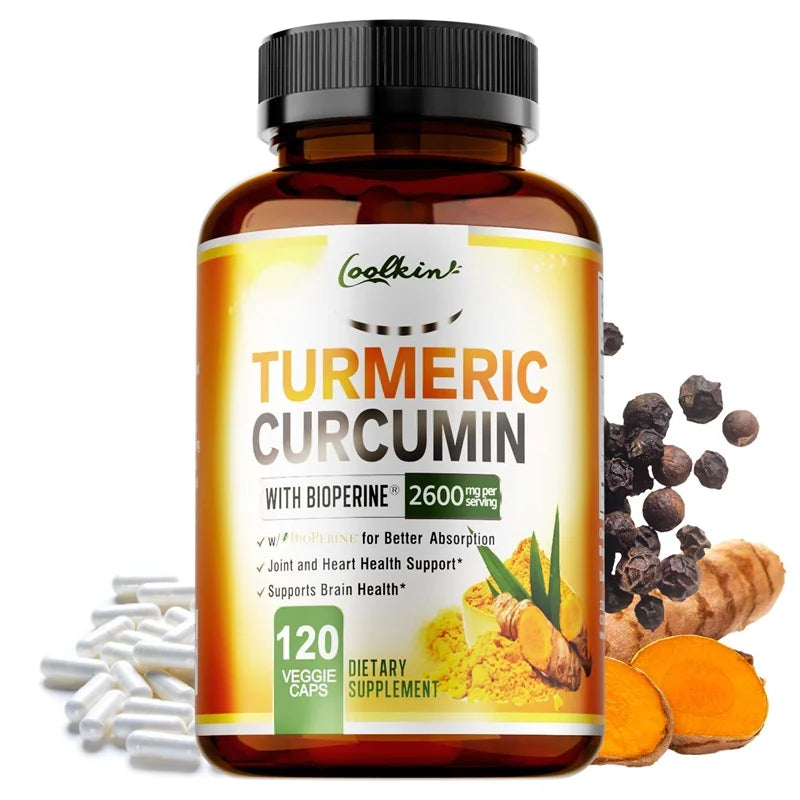 Turmeric Curcumin 95% Capsules – Joint &amp; Antioxidant Support