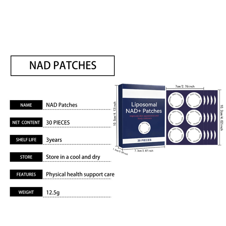 30/60/90pcs Enhance Energy Patches Vitality Boost Metabolism Suppor Firming Skin Slimming Body Care Wellness Patch
