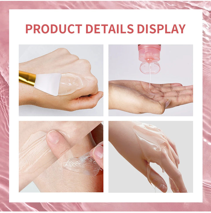 Collagen Wrapping Face Mask &amp; Brush Set – Hydrating &amp; Brightening