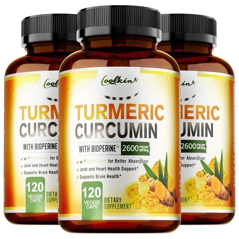Turmeric Curcumin 95% Capsules – Joint &amp; Antioxidant Support