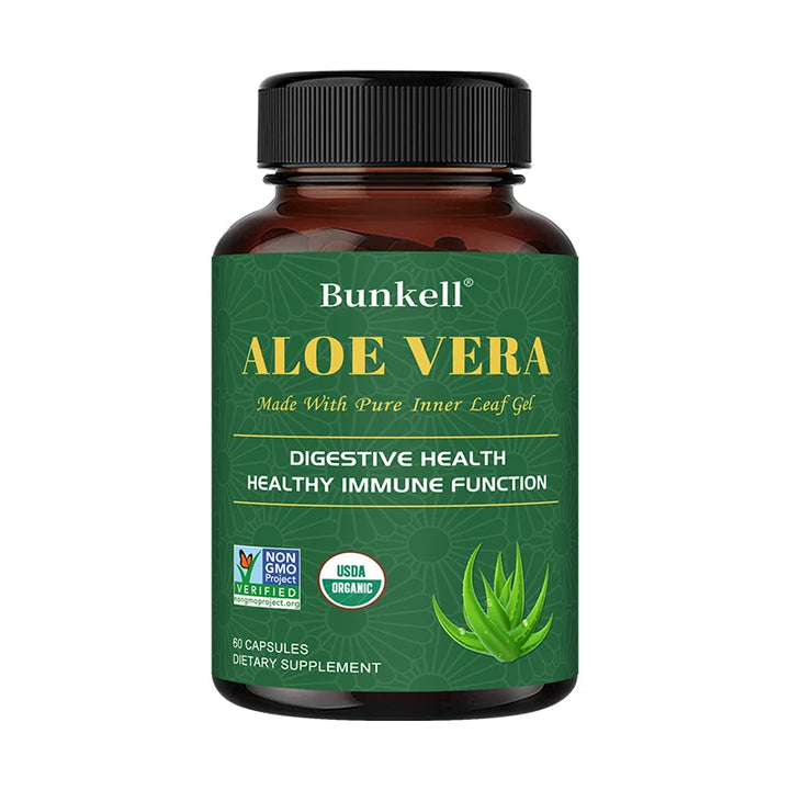 Extra Strength Aloe Vera Weight Loss Capsules - Natural Appetite Suppressant Fat Blocker, Blood Sugar &amp; Digestion Health Support