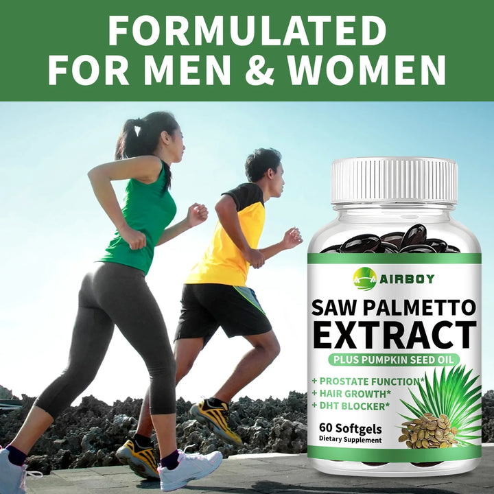 Saw Palmetto Supplement – Prostate &amp; Hair Support