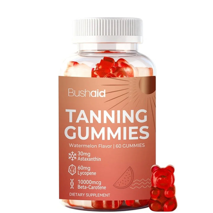 Tanning Gummies – Radiant Glow &amp; Even Skin Tone, Watermelon
