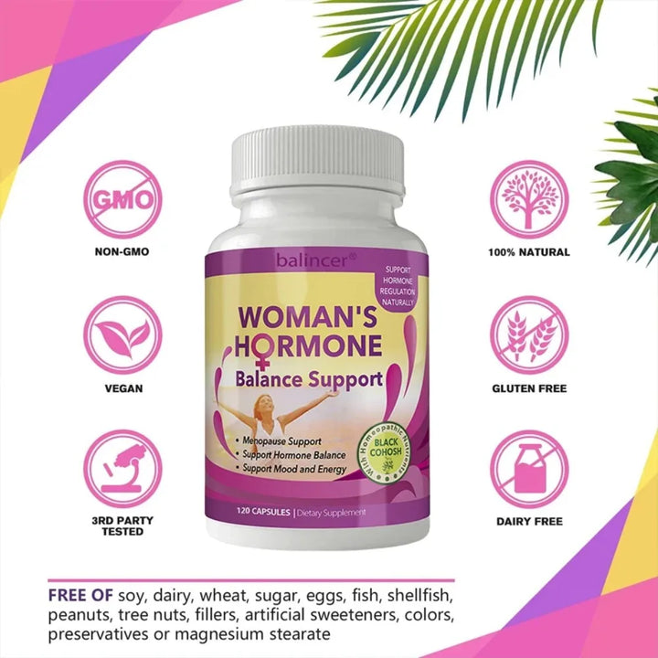 Women’s Menopause Support Supplement – Energy &amp; Mood