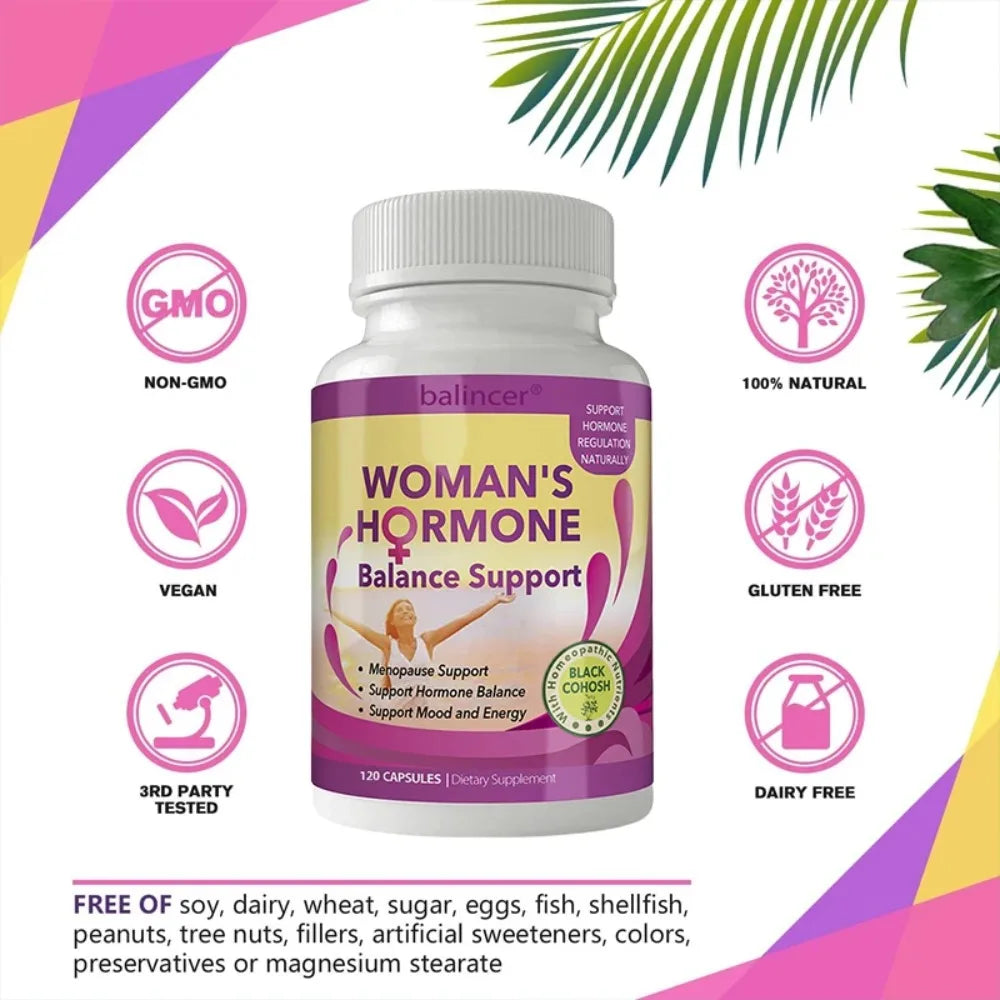 Women’s Menopause Support Supplement – Energy &amp; Mood