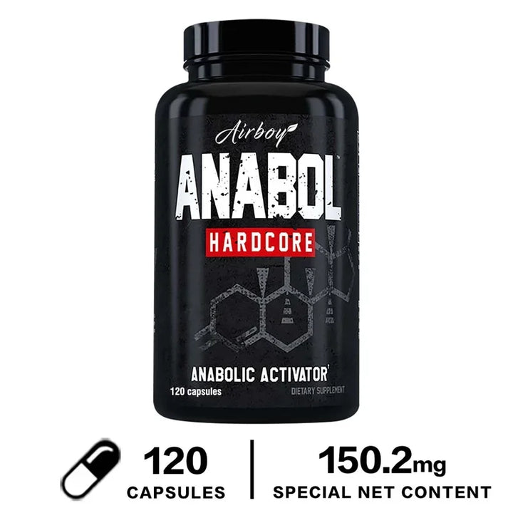 Anabol Hardcore Supplement - Helps Build Lean, Firm, High-quality Muscle,Promoting Muscle Growth,Recovery &amp; Strength Enhancement